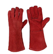 Manopole per barbecue resistenti al calore - Manopole per bruciatore di legna - Manopole per giardino - Manopole per forno - Manopole in pelle suède - Manopole resistenti al calore con cinturino in rullo