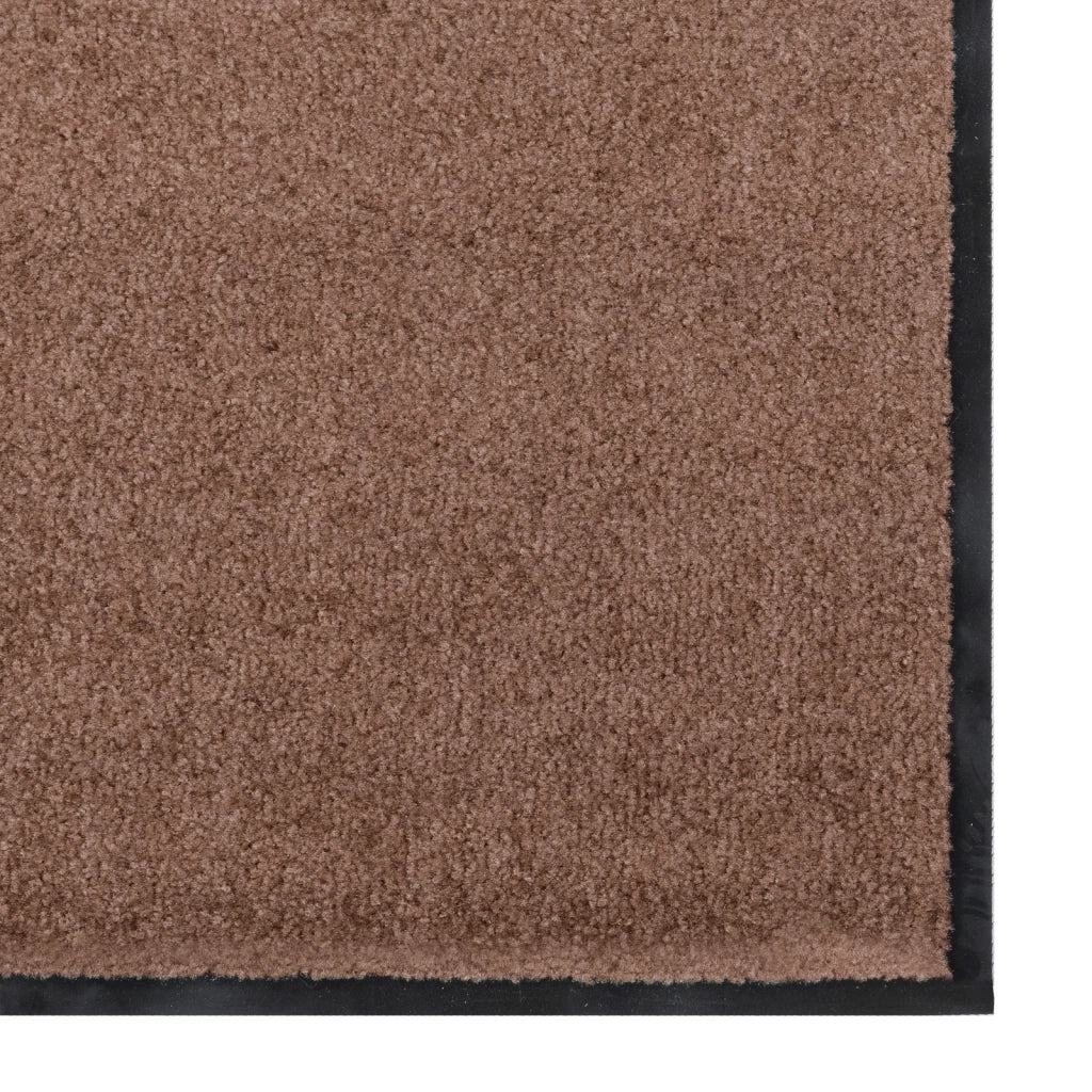 Zerbinetto Rettangolare Marrone 120x250 cm