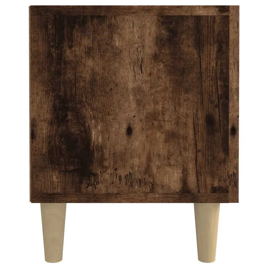 Mobile TV-Credenza per TV Rovere Fumo 180x31,5x40 cm in Legno Multistrato