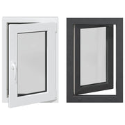 Finestra per Soffitta RISOR 60 x 90 cm PVC e Vetro Antracite CFW3816313