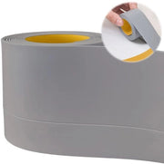 Striscia di fissaggio PVC flexibile per pavimenti, 10 m, 50 x 20 mm, schokbestendige e aderente, per cucina e bagno