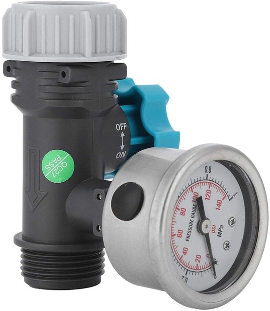 Regolatore di Pressione G3/4in - Regolatore di Pressione Acqua - Regolatore di Pressione per Casa - Per Gassificanti Esterni - Resistente ai Colpi - Sostenibile