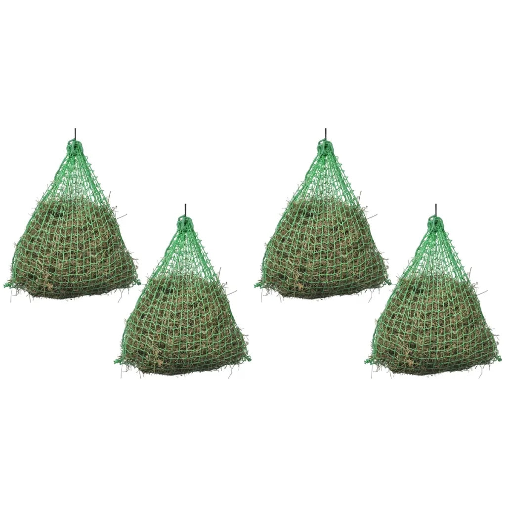 Reti per Fieno 4 pz Rotonde 0,75x0,5 m in PPcod mxl 93708