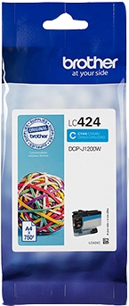 Brother LC424C cartuccia d'inchiostro 1 pz Originale Ciano
