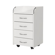Vicco Contenitore per rotoli Bianco 36 x 40 cm con 4 cassetti