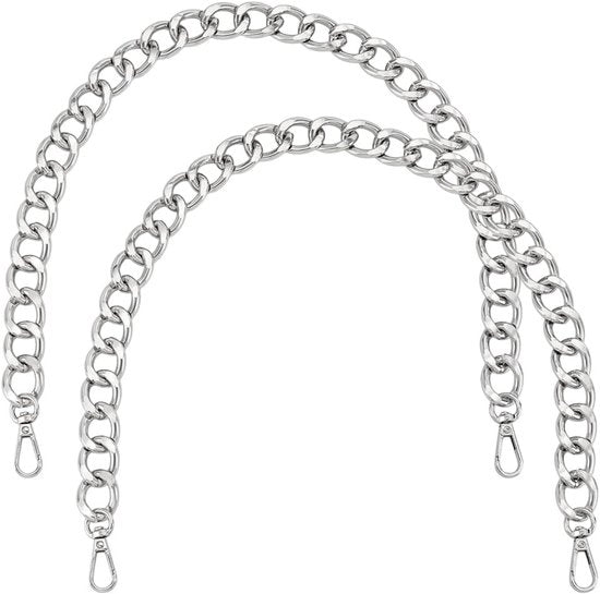 Cinturino per Borsa a Catena con Spalla - Cinturino di Ricambio per Borsa - Cinturino in Metallo Chunky per Borsa - Chiusure per Borsa da Mano - Borsa a Tracolla/Tote - Borsa da Spalla