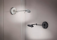 Applique da Interno a LED in Metallo Nickel Opaco