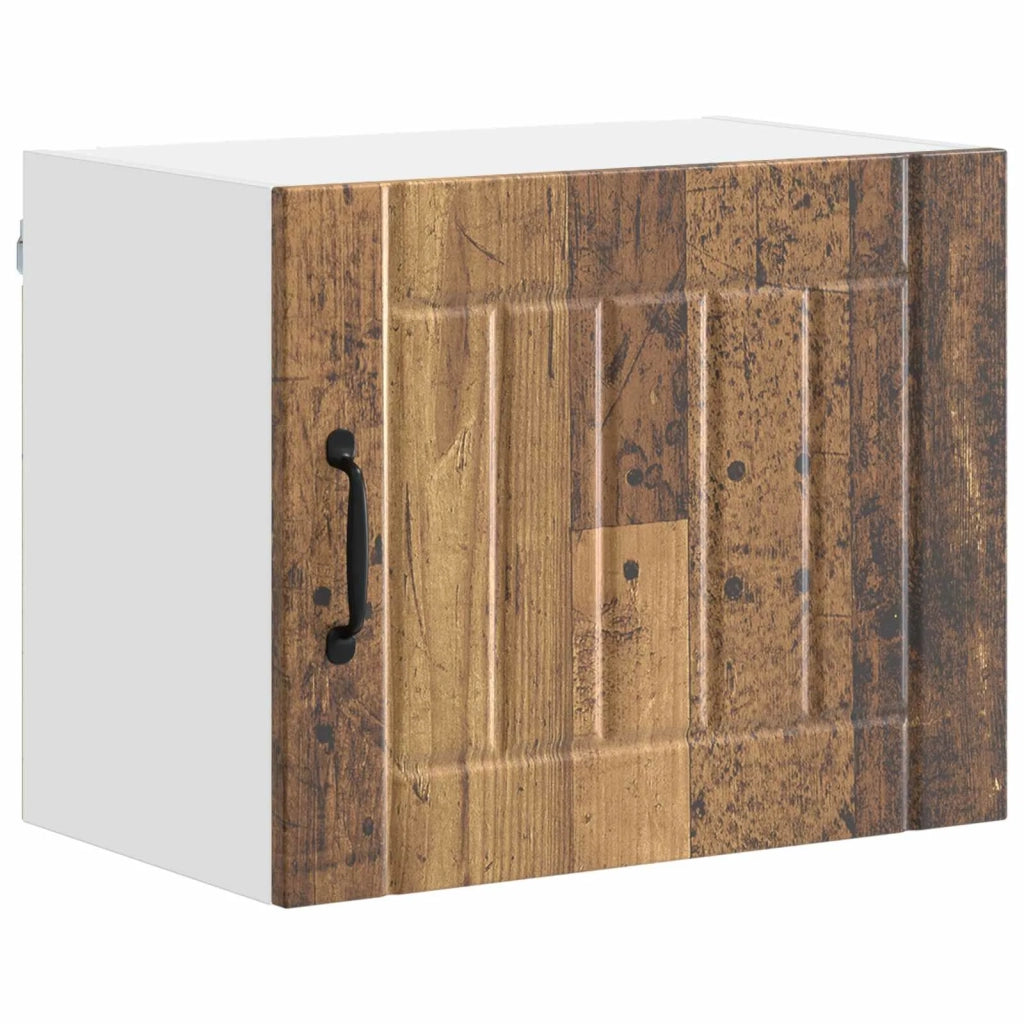 Armadietto a muro LUCCA 2 pcs Legno antico 50 x 31 x 40 cm