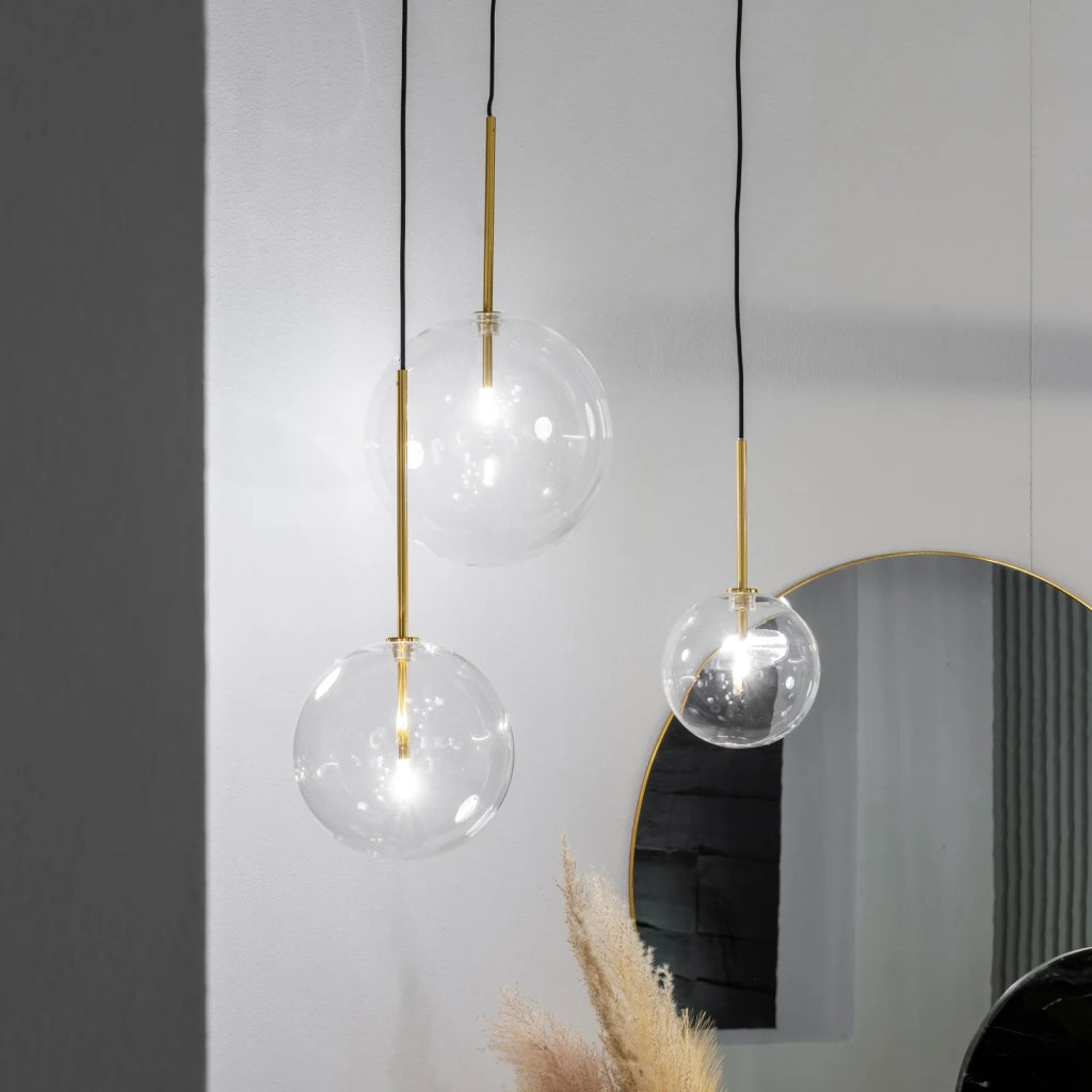 Lampada A Sospensione Equinoxe 1 Luce G4 Cromo