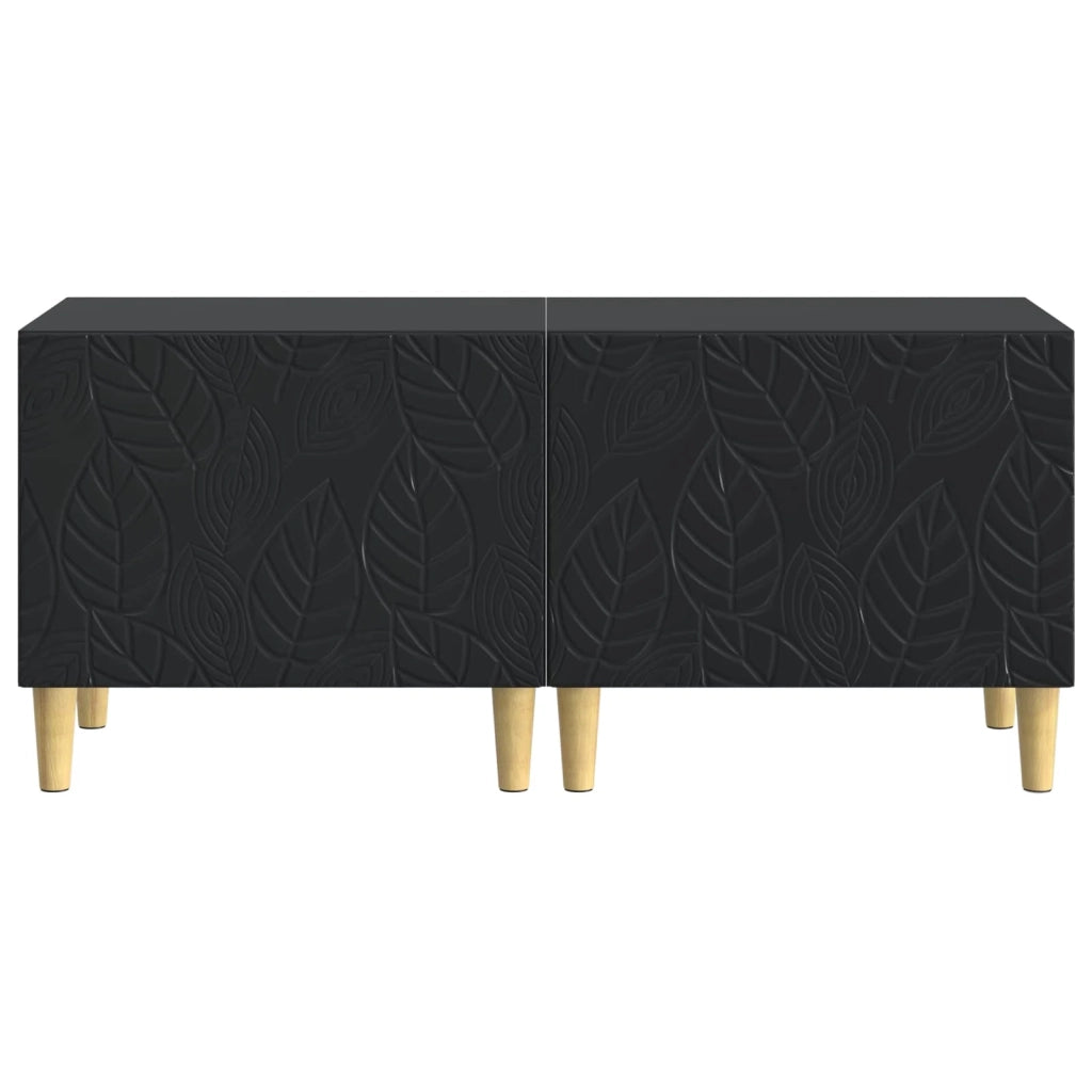 Mobile TV Nero Legno ingegnerizzato 897116