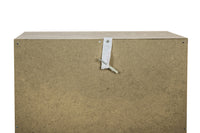 Libreria Modulare 3 Ripiani 40x29,5x80 cm in Pannello Truciolare Verde