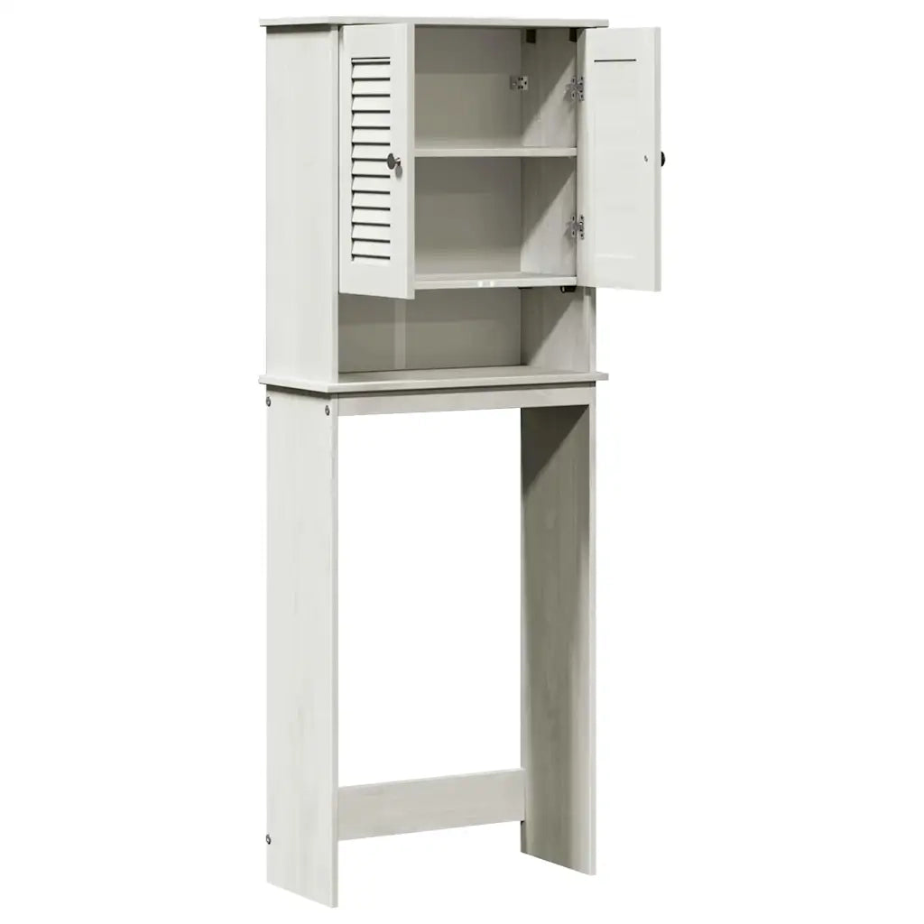 vidaXL Mobile Bagno con lo scaffale VIGO Bianco 60 x 27 x 161 cm