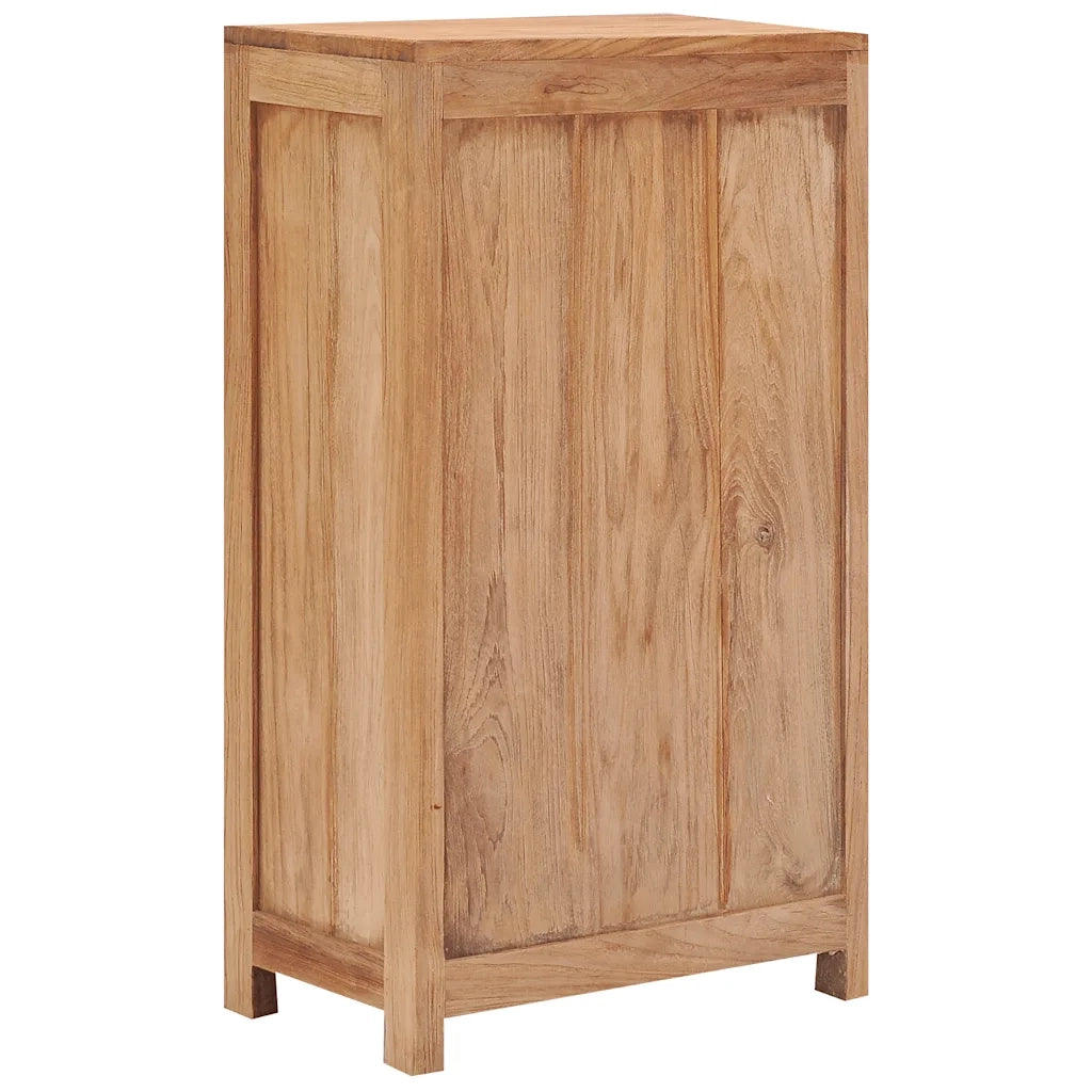 Credenza | Madia | Buffet da pranzo | Armadio da pranzo 50x30x90 cm in Legno Massello di Teak