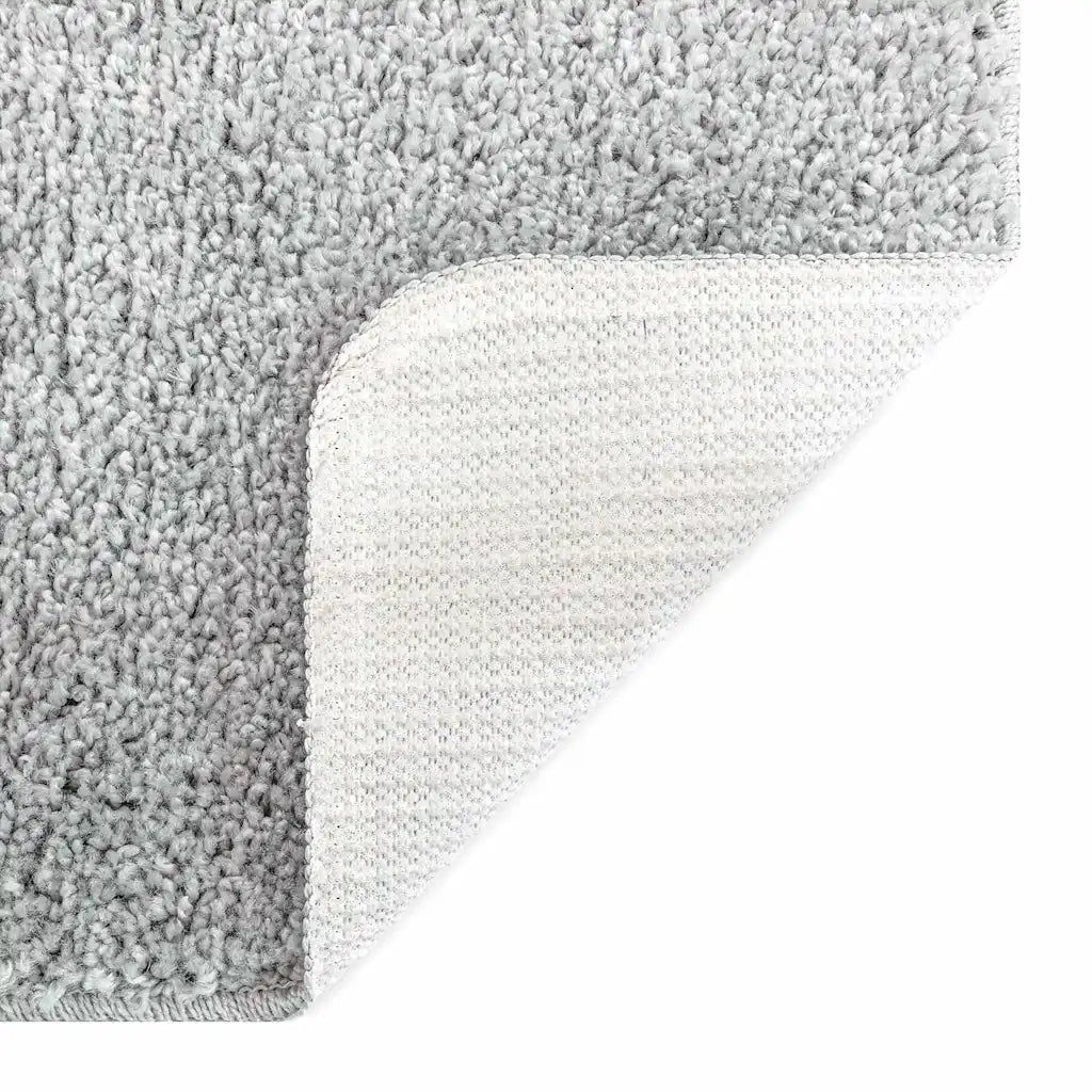 Tappetino da bagno antiscivolo Grigio 70 x 120 cm PP 4019845