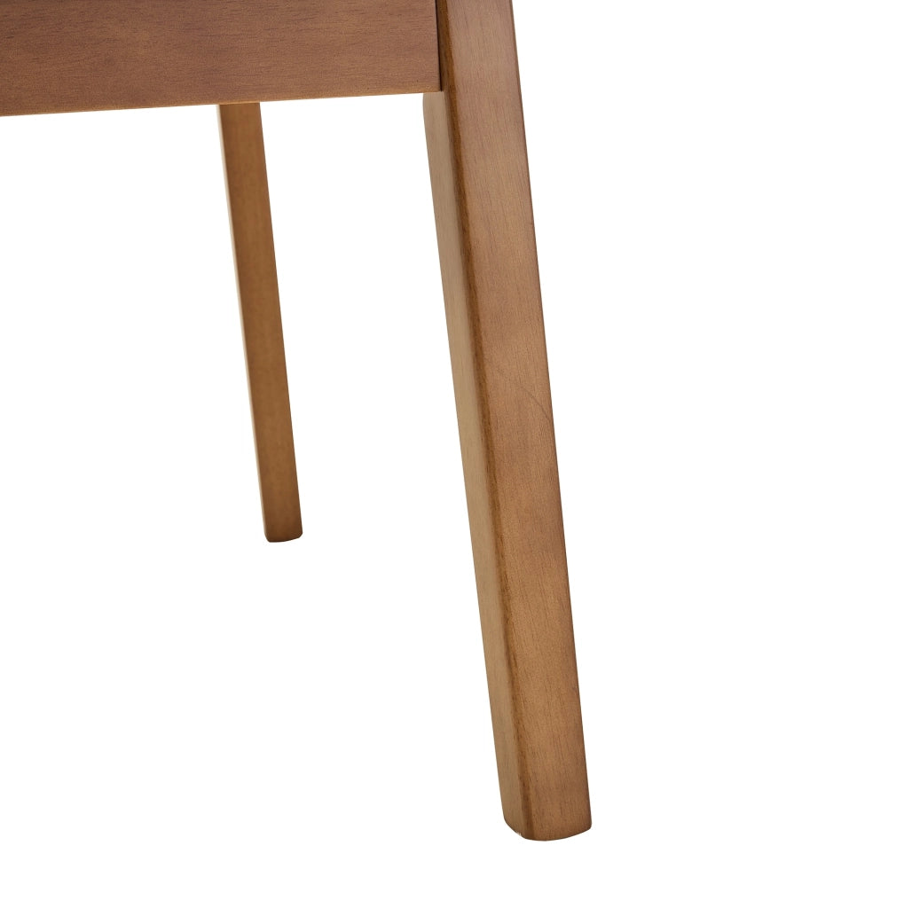 Set di 2 sedie da pranzo con schienale a farfalla; seduta imbottita in legno; bianco