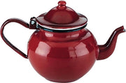 Pentola da Forno in Acciaio Inox Rosso 075 L 10 x 10 x 20 cm - Accessori Cucina