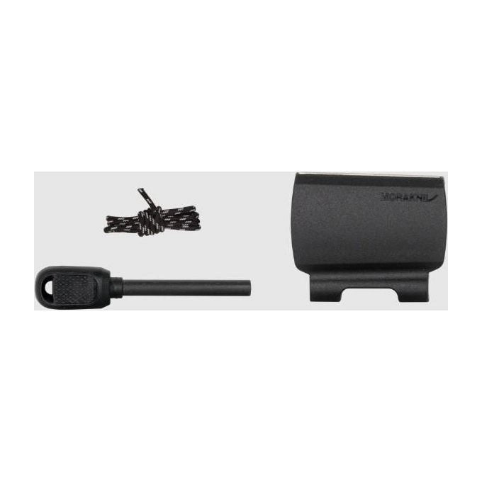 Morakniv 13911 Kit di Sopravvivenza per Kansbol e Garberg Accendifiamma Affilatore Paracord colore Nero