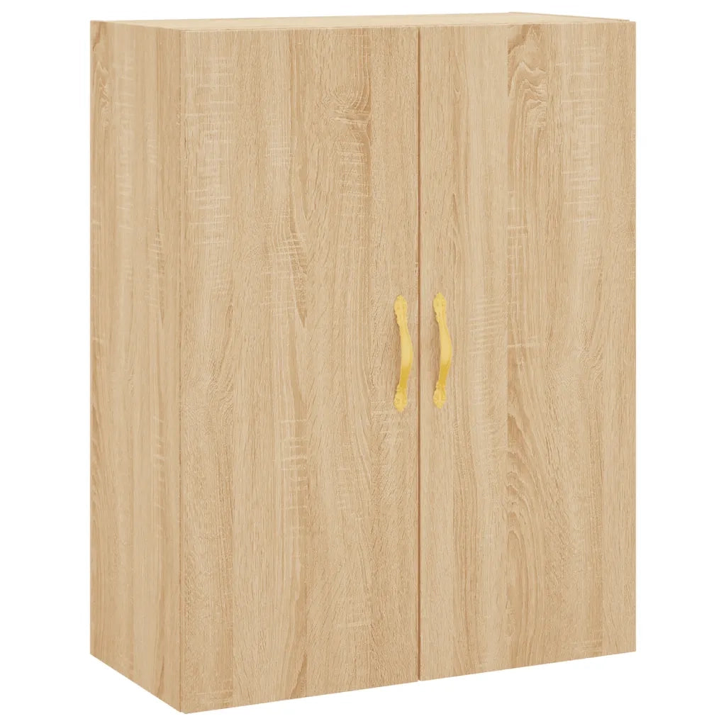 Mobili a Parete 2 pz Rovere Sonoma 69,5x34x90 cm 3195606