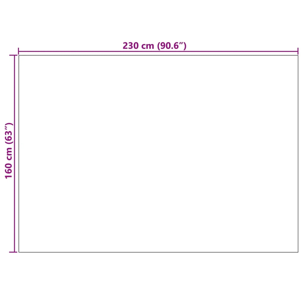 Tappeti per area PALMERAS Beige 160 x 230 cm Poliestere