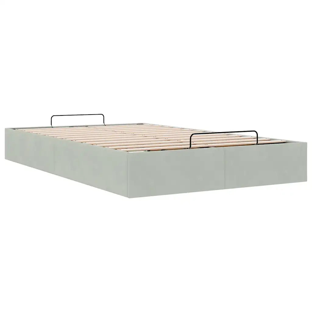 Struttura Letto Pouf Senza Materasso 120x190 cm Velluto