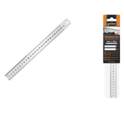 Trade Shop - Righello Metro In Acciaio Inox Metallo 1 Mm A 25 Cm Riga Segnatura Cm Inch 97763 -