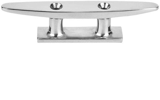 Piatto Base in Acciaio Inossidabile 316 - Rifinitura Liscia con Finestra Specchiata - Accessorio per Barche - Antiscivolo - Leggero - Sostenibile - Piatto di Scivolo