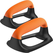 Sostegni di allenamento con maniglia di plastica morbida - stabili e antiscivolo - allenamento di forza di appoggio a terra - flessioni Sostegni di allenamento