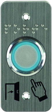 Pulsante in acciaio inox Ø25mm - SS25PMRP125 - IZYX