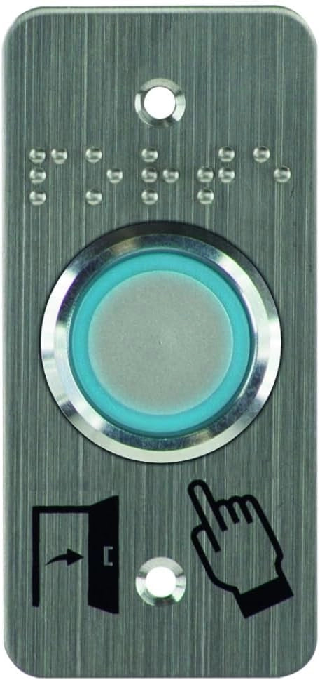 Pulsante in acciaio inox Ø25mm - SS25PMRP125 - IZYX