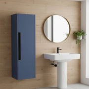 Colonna bagno sospesa Modular colore azzurro 35x30x120H