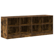 Armadietto per letto 2 pz Rovere Fumo 66 x 33 x 48 cm CFW9614349