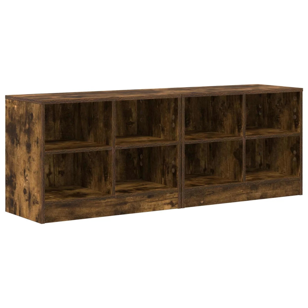 Armadietto per letto 2 pz Rovere Fumo 66 x 33 x 48 cm CFW9614349