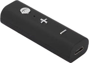 Adattatore audio per cuffie e carkit con ricezione musicale e funzione di ricezione Bluetooth 5.0.