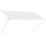 Tenda da Sole | Tenda parasole Retrattile 250x150 cm Crema