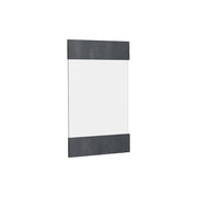 Vicco Frontale cucina Calcestruzzo nero 39.6 x 59 cm frontale del mobile per pensile con vetro