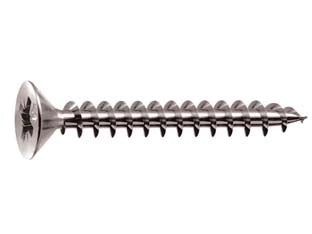 VITI PANEL-VIT TESTA SVASATA PIANA ACCIAIO CHROMITING- - ø mm.4x30 - 500 pezzi MUSTAD