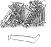 Supporto per piante Clip di primavera Beugel Box per piante Accessori - 30 pezzi Clip di primavera in acciaio - Box per piante in acciaio inossidabile per piante già piantate - Clip di chiusura Clip - Φ16mm applicabile
