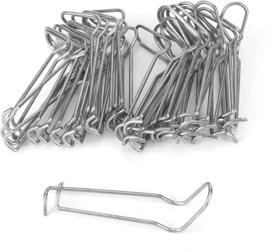 Supporto per piante Clip di primavera Beugel Box per piante Accessori - 30 pezzi Clip di primavera in acciaio - Box per piante in acciaio inossidabile per piante già piantate - Clip di chiusura Clip - Φ16mm applicabile