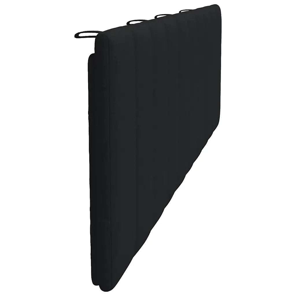 Cuscino Testiera Nero 180 cm in Tessuto
