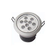Trade Shop - Faretto Led 9w Ad Incasso Orientabile Spot A Molle Con Alette Luce 220v Driver - -bianco Freddo      -