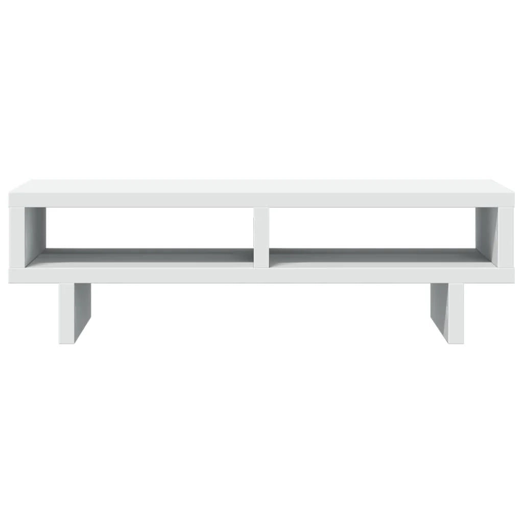 Supporto per monitor mobile da scrivania 50 x 27 x 15 cm legno ingegnerizzato bianco 02_0044873
