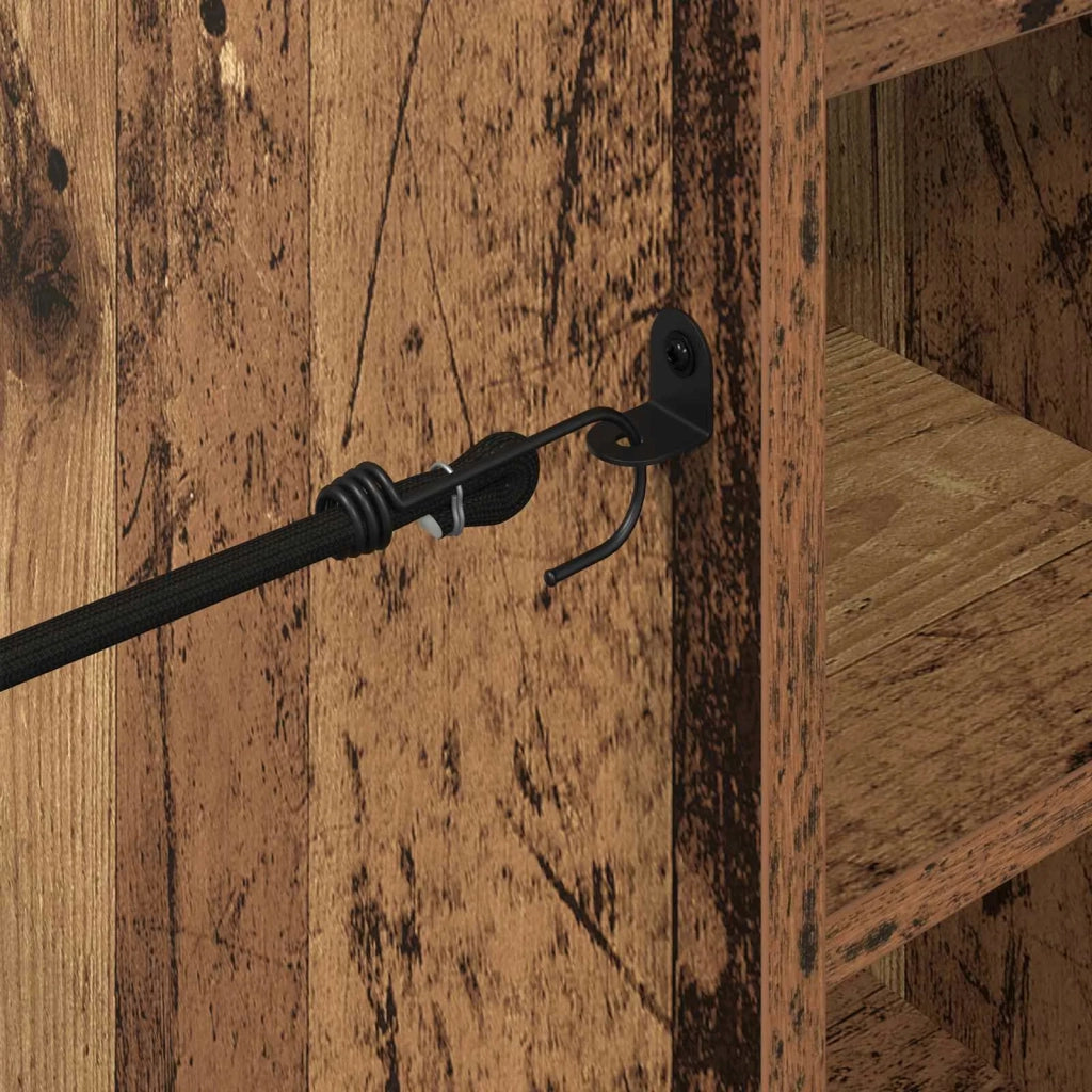 Armadio per Golf con ruota Legno vecchio 65 x 45 x 98 cm CFW1736570