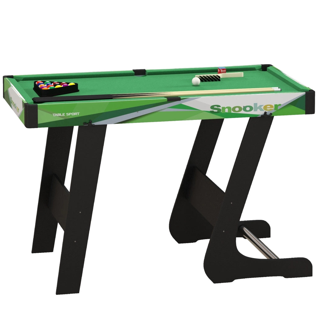 Tavolo da biliardo pieghevole ¨C zephmum ¨C verde 104 cm