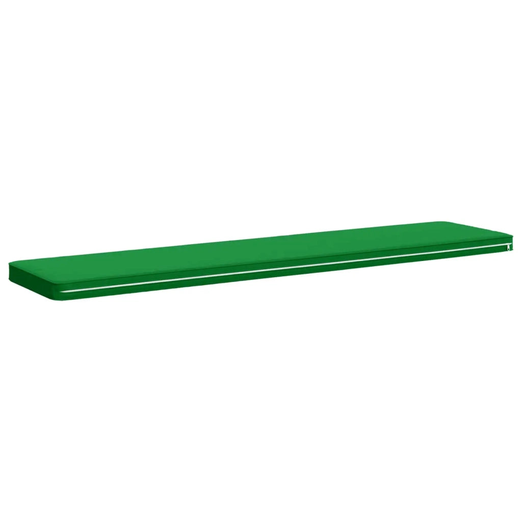 Cuscini per Panchina a 2 Pezzi VUGHT 2 pz 100% Poliestere Verde 951615