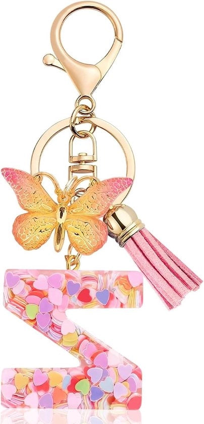 Sleutello personalizzato - Donna - Regalo di compleanno - Farfalla