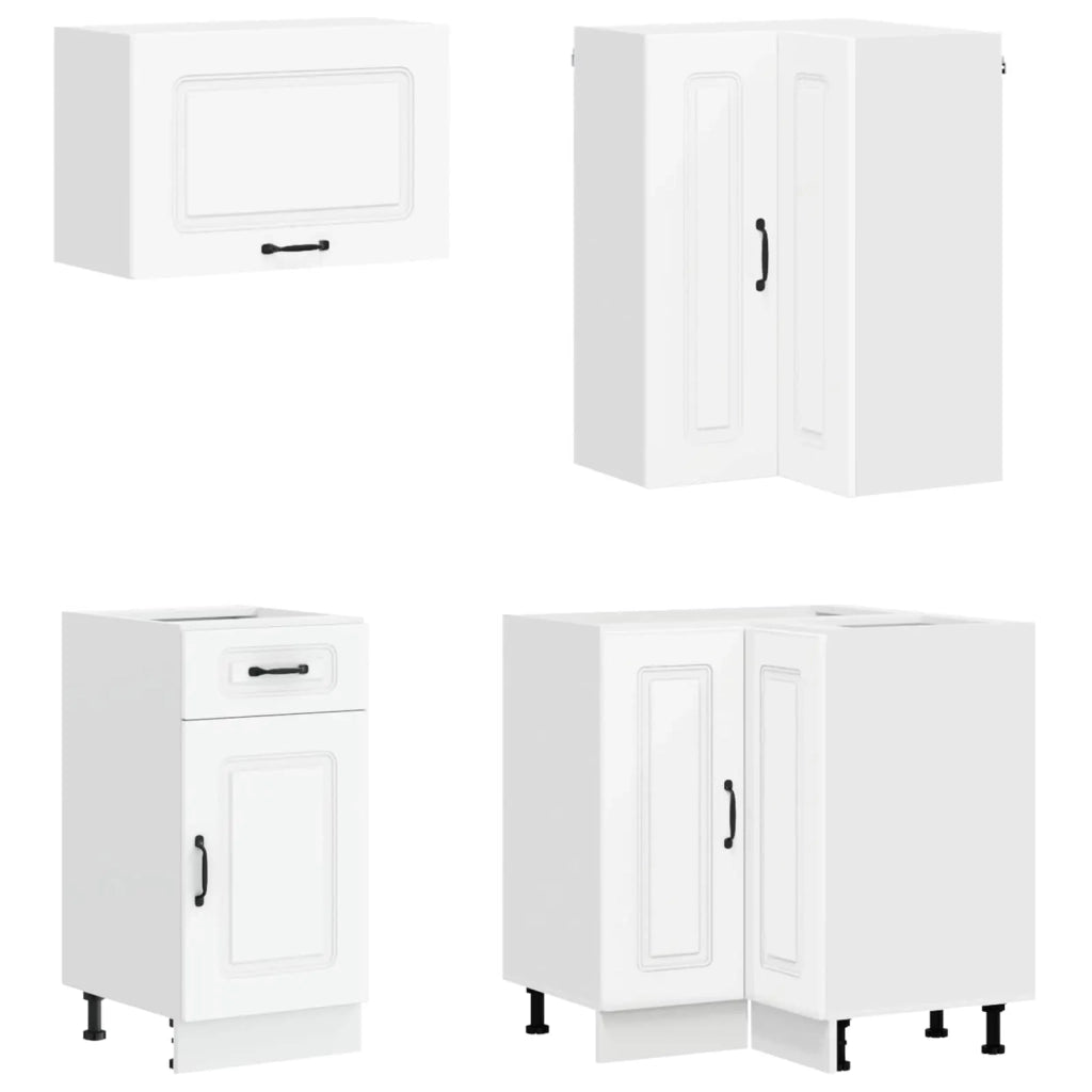 Unità Cucina KALMAR 8 pcs Bianco Legno ingegnerizzato 3438381