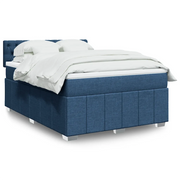 Giroletto a Molle con Materasso Blu 160x200 cm in Tessuto 3287132