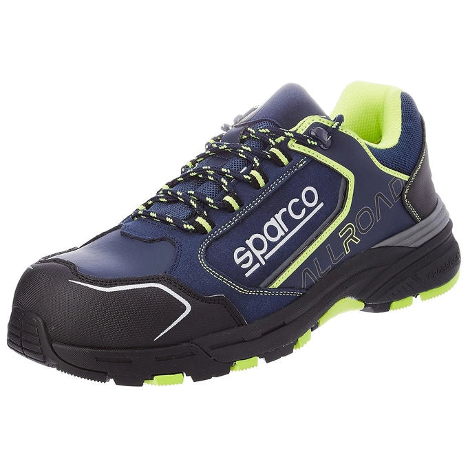 Sparco Allroad Motegi, scarpe antinfortunistiche S3S ESD HRO, metal free, puntale composito, tomaia idrorepellente, taglia 40
