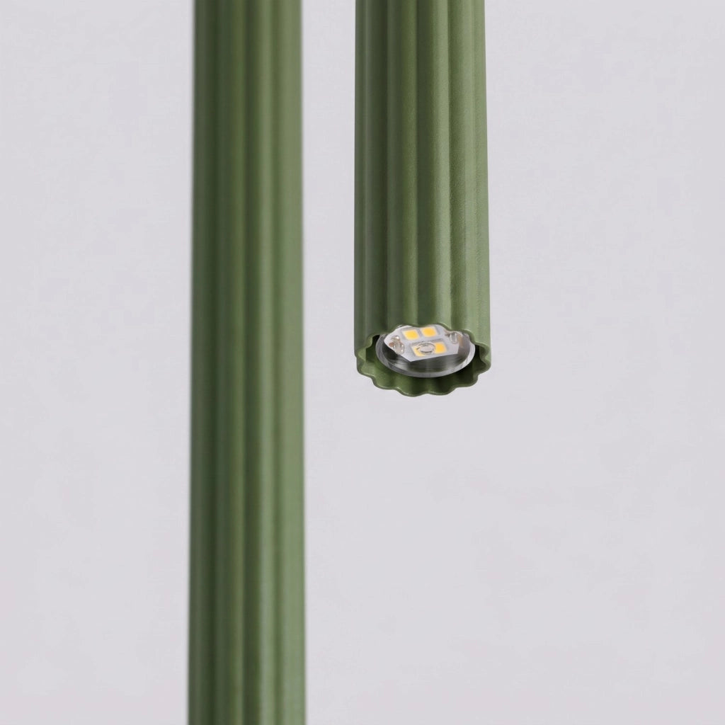 Lampada a sospensione ARCHE 2P verde oliva