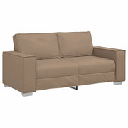Divano | Divano da soggiorno | Sofa a due posti Cappuccino 180 cm Pelle Sintetica